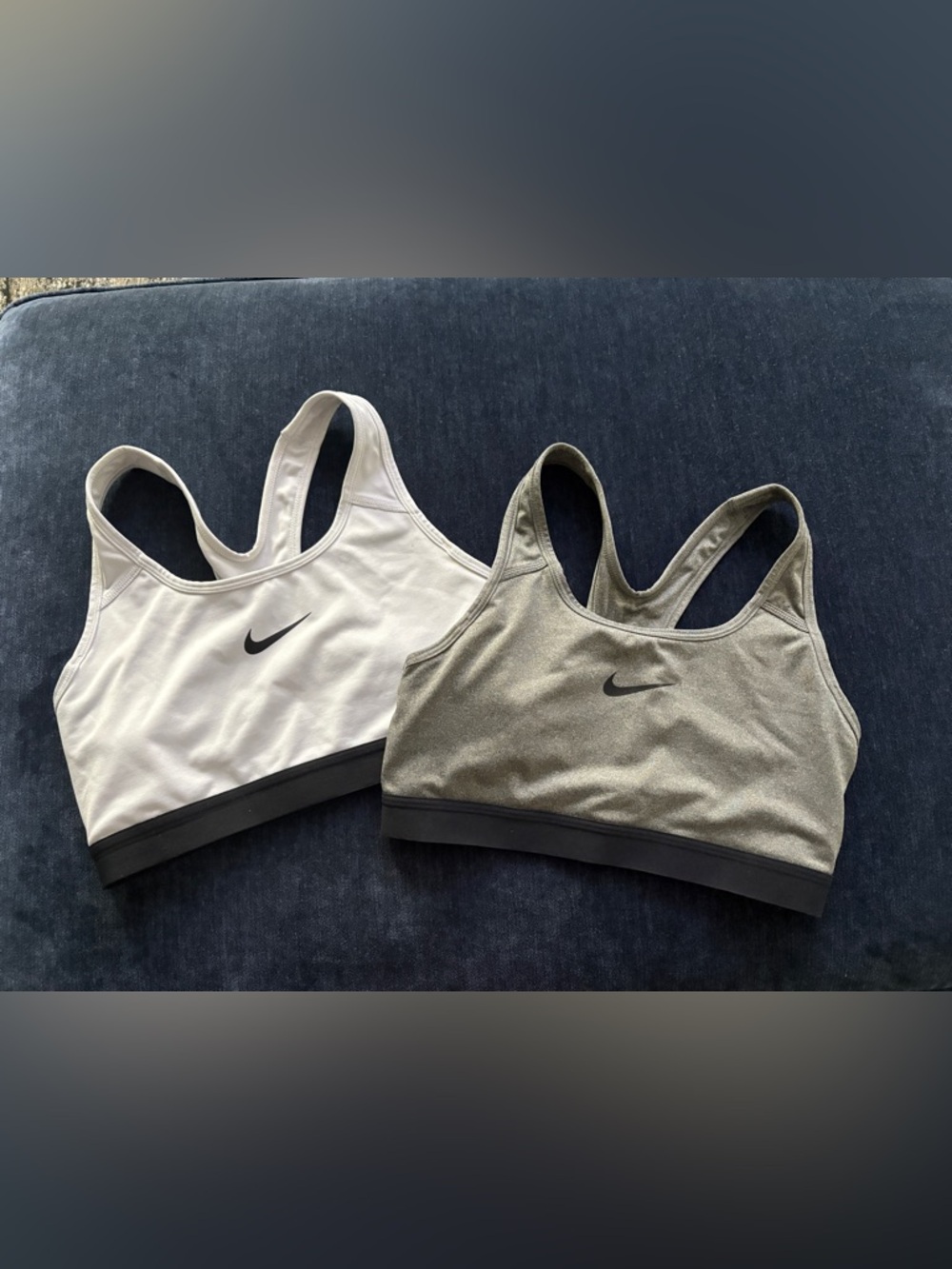 two medium nike sports bras